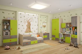 Детская комната Пуговка в Балашихе - balashixa.katalogmebeli.com | фото