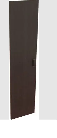 Дверь из ЛДСП к узкому стеллажу К-975. Ф Венге в Балашихе - balashixa.katalogmebeli.com | фото
