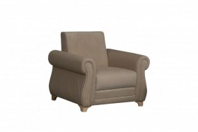 Кресло для отдыха "Порто" (велюр киви латте / микровельвет крем) в Балашихе - balashixa.katalogmebeli.com | фото