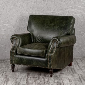 Кресло кожаное Лофт Аристократ (ширина 1070 мм) в Балашихе - balashixa.katalogmebeli.com | фото