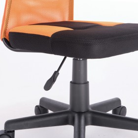 Кресло компактное BRABIX Smart MG-313 (черный, оранжевый) в Балашихе - balashixa.katalogmebeli.com | фото 5