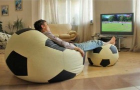Кресло-Мяч Футбол в Балашихе - balashixa.katalogmebeli.com | фото 2