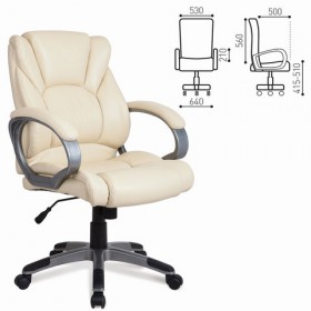 Кресло офисное BRABIX Eldorado EX-504 (бежевый) в Балашихе - balashixa.katalogmebeli.com | фото