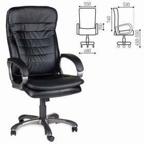 Кресло офисное BRABIX Omega EX-589 (черное) в Балашихе - balashixa.katalogmebeli.com | фото