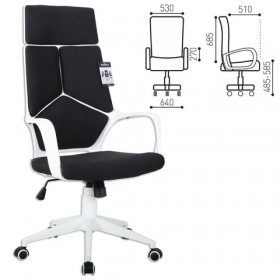 Кресло офисное BRABIX Prime EX-515 (черная ткань) в Балашихе - balashixa.katalogmebeli.com | фото