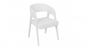 Кресло «Техас 1» (Белый матовый/Экокожа Белый №66) в Балашихе - balashixa.katalogmebeli.com | фото