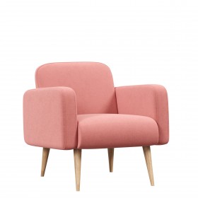 Уилбер ЛД.306010.000 Кресло (Светло-розовый, ткань UNI IDEA 1031) в Балашихе - balashixa.katalogmebeli.com | фото 2