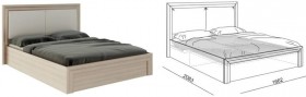 Кровать 1,6 Глэдис (М32) с подъемным механизмом Распродажа в Балашихе - balashixa.katalogmebeli.com | фото 2