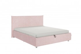 Кровать 1,6 Квест (Нежно-розовый велюр/под-мех) в Балашихе - balashixa.katalogmebeli.com | фото