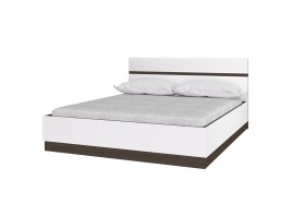 Кровать 1,6м Вегас (Венге/Белый) в Балашихе - balashixa.katalogmebeli.com | фото