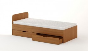Кровать с ящиками 900 (Бук темный) в Балашихе - balashixa.katalogmebeli.com | фото