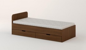 Кровать с ящиками 900 (Орех темный) в Балашихе - balashixa.katalogmebeli.com | фото