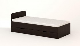 Кровать с ящиками 900 (Венге) в Балашихе - balashixa.katalogmebeli.com | фото 1