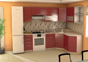 Угловая кухня Максимус-24 2400х1700 мм в Балашихе - balashixa.katalogmebeli.com | фото 1