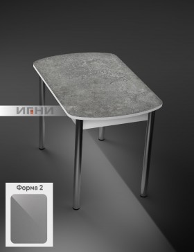 Кухонный стол 1100*700/400 ф 2 Пластик, урбан серый в Балашихе - balashixa.katalogmebeli.com | фото