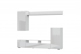 Мебель для гостиной МГС 4 (Белый/Белый глянец) в Балашихе - balashixa.katalogmebeli.com | фото 7