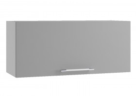Ройс ПГ 800 Шкаф верхний горизонтальный (Графит софт/корпус Серый) в Балашихе - balashixa.katalogmebeli.com | фото