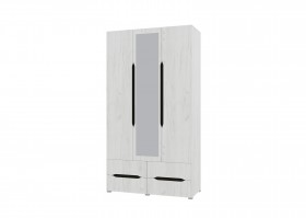 Шкаф 3-х створчатый с ящиками и зеркалом Вега (Прованс) в Балашихе - balashixa.katalogmebeli.com | фото
